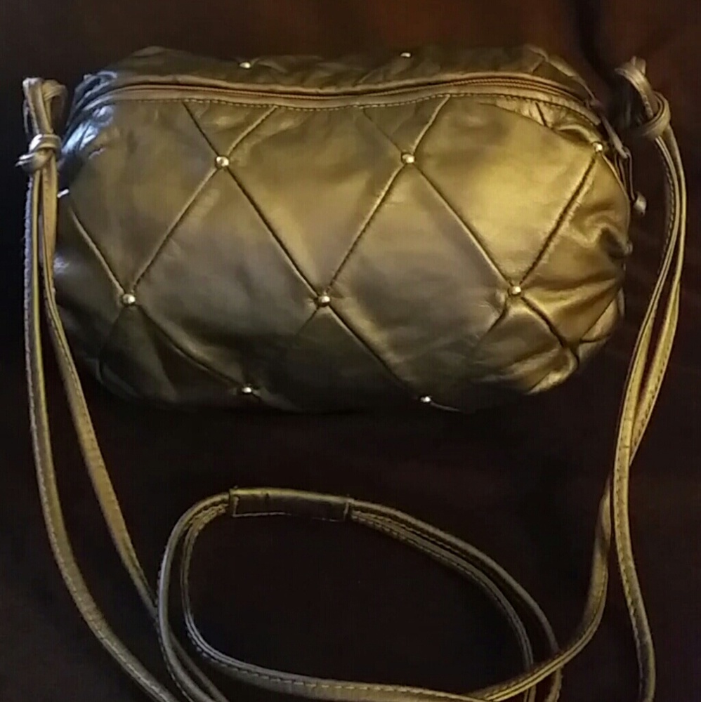 Ganson leather crossbody